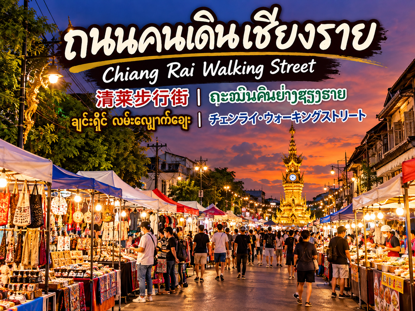 Chiang Rai Walking Street